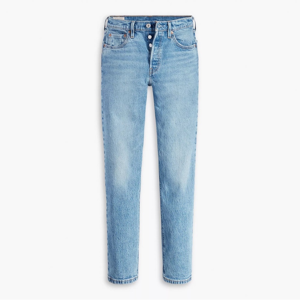 Levi’s 501 - Light Wash Straightleg Denim Jeans